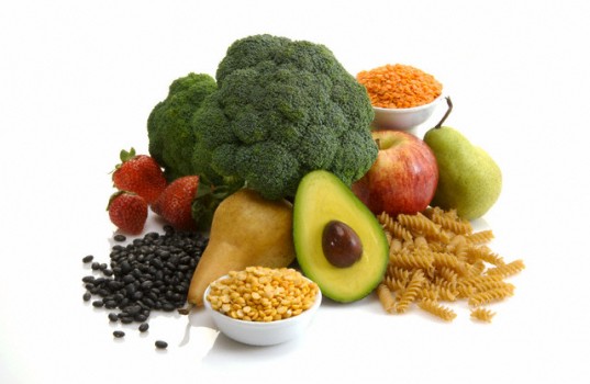 Assortment of High Fiber Foods