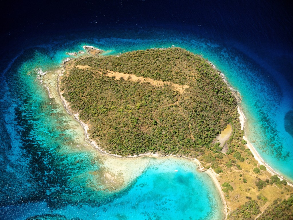 Aerial View of Culebra Island