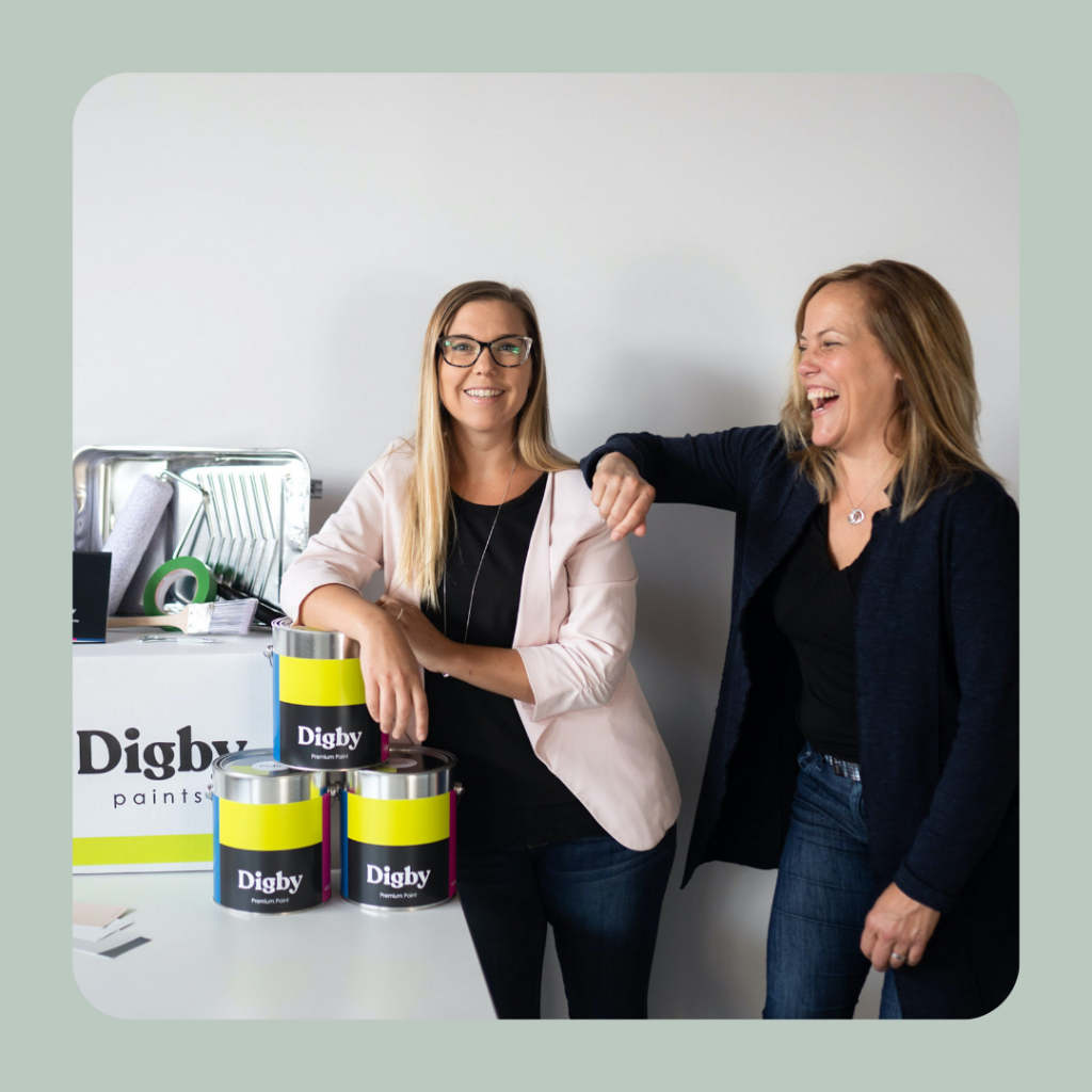Jill Torrance and Emily Kinread – Co-Founders of Digby Paints