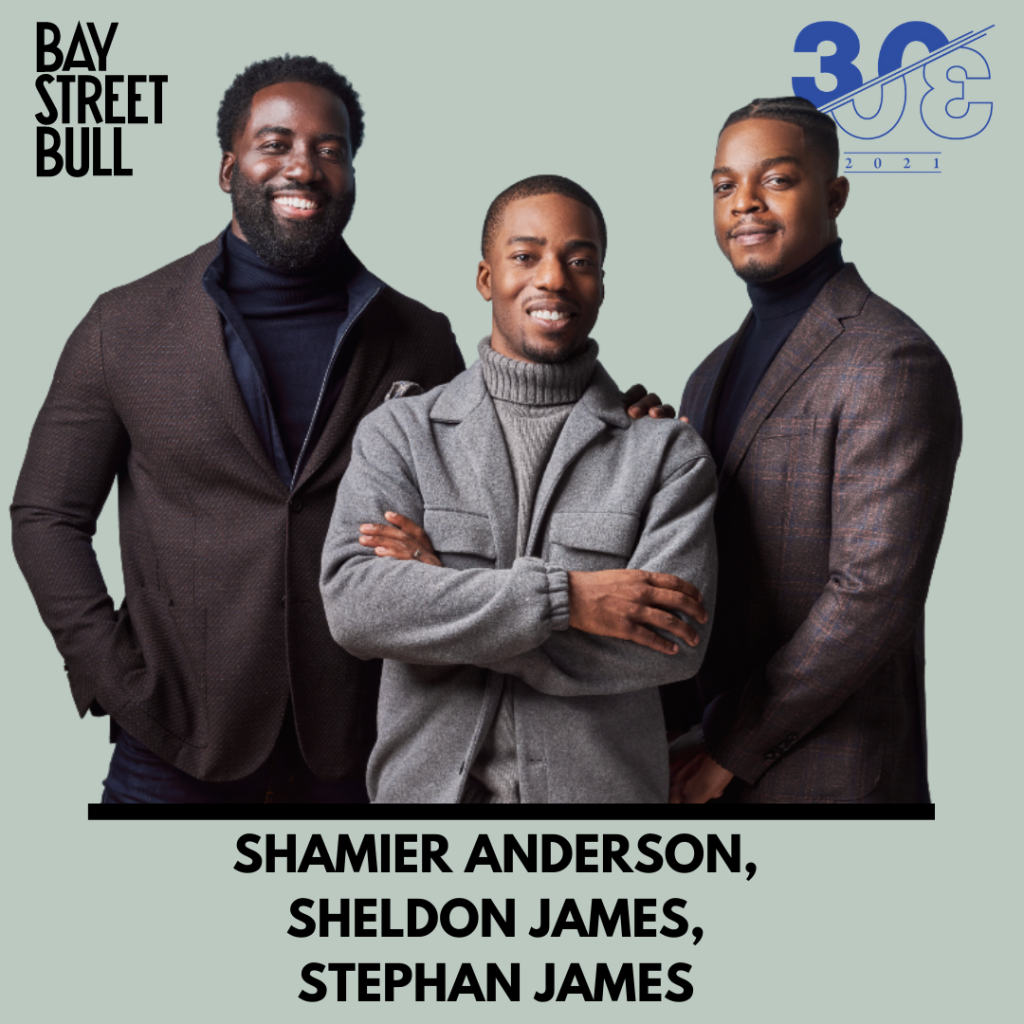 Shamier Anderson, Sheldon James, Stephan James