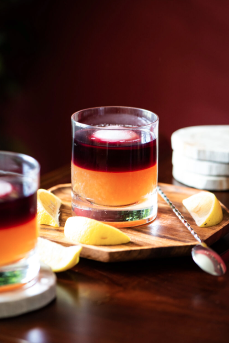 New York Sour cocktail
