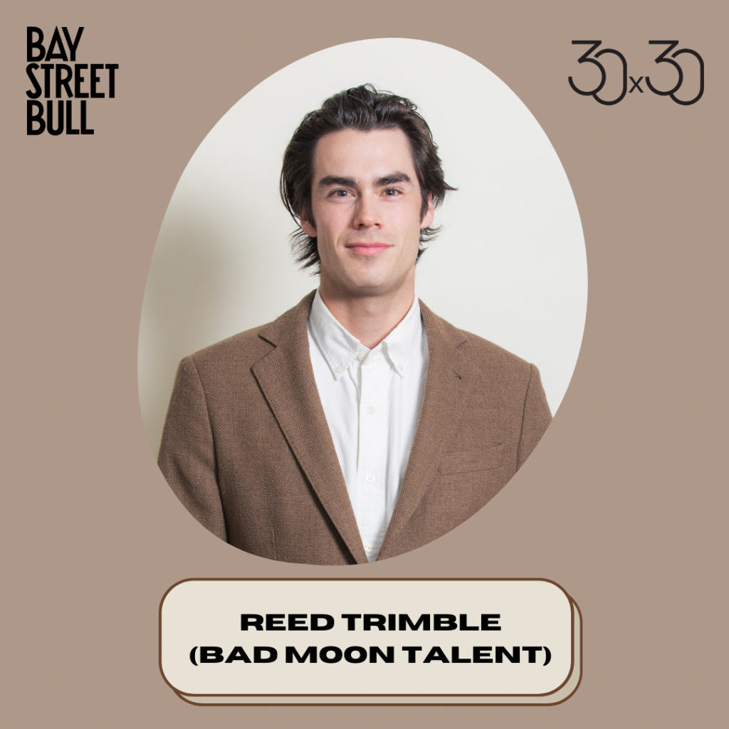 Reed Trimble (VP, Partnerships, Bad Moon Talent)