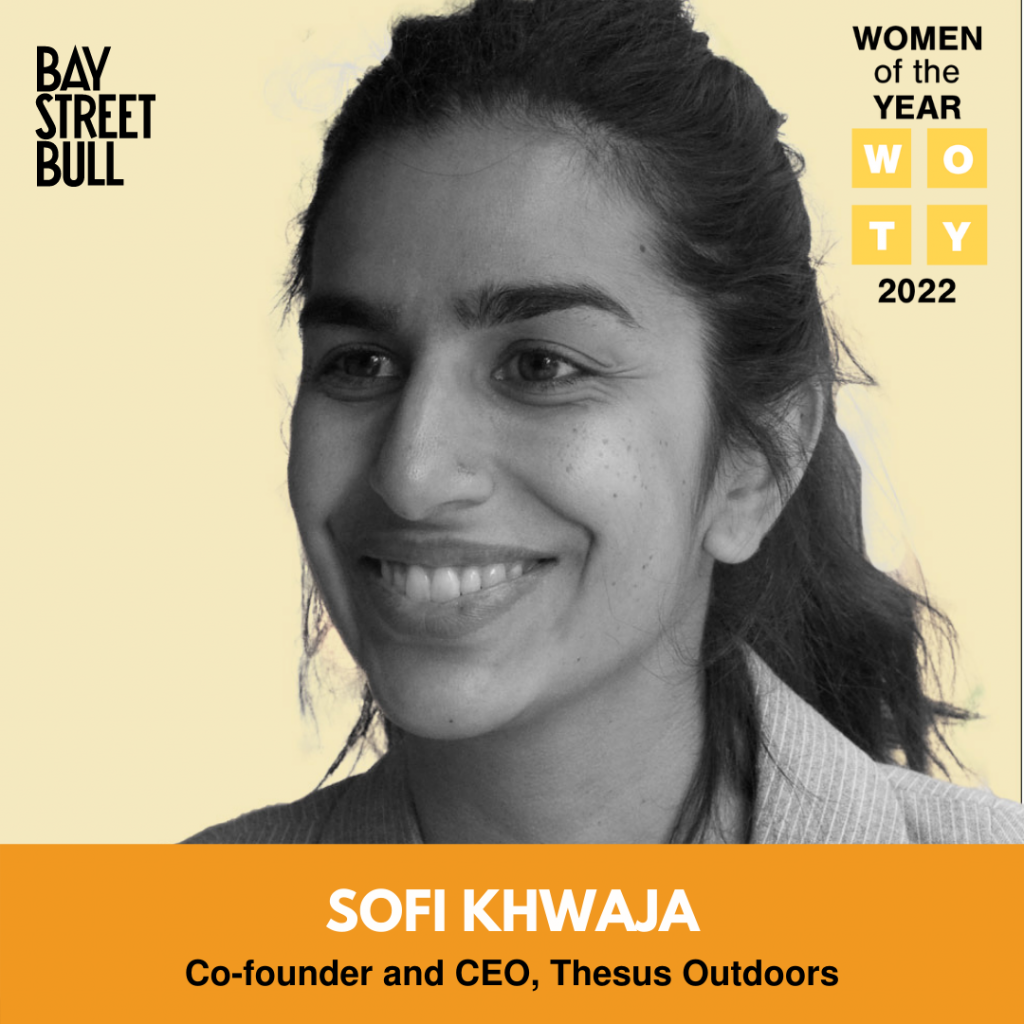 Sofi Khwaja (Co-founder and CEO, Thesus Outdoors)