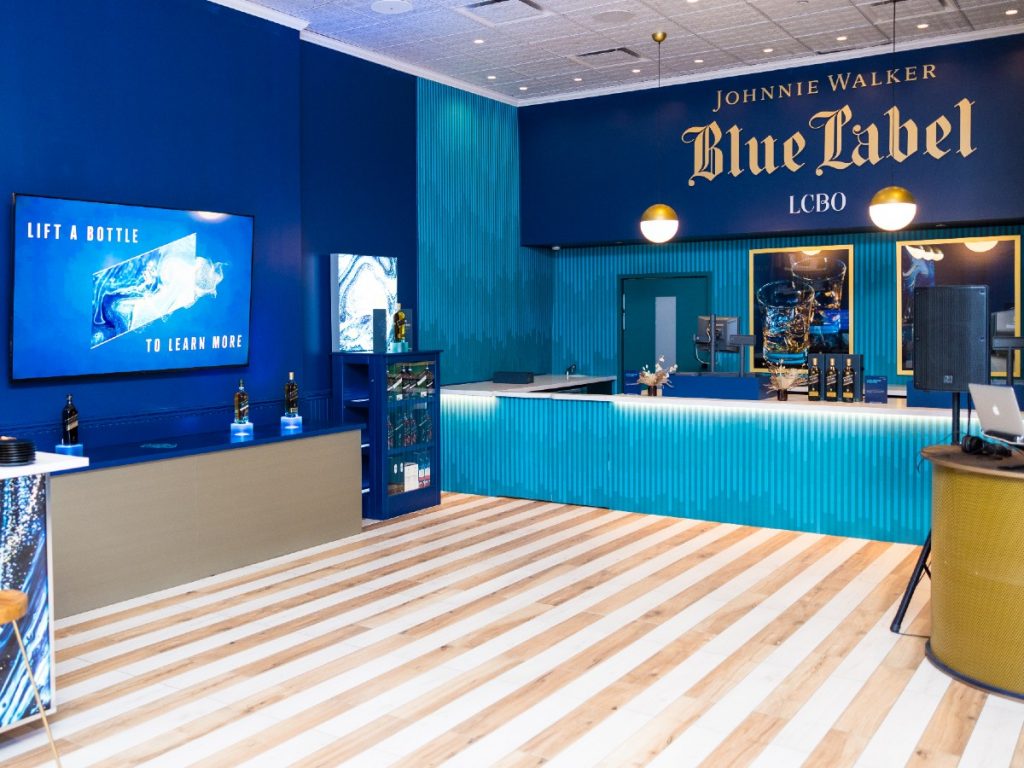 JOHNNIE WALKER BLUE LABEL
